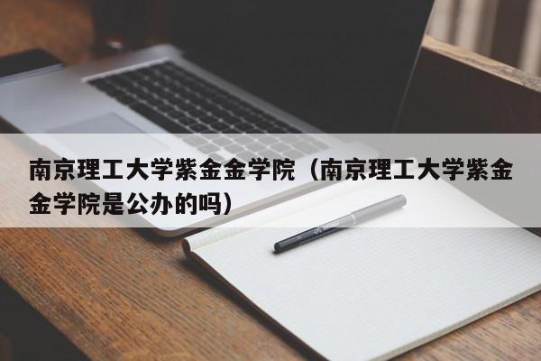 南京理工大学紫金金学院（南京理工大学紫金金学院是公办的吗）