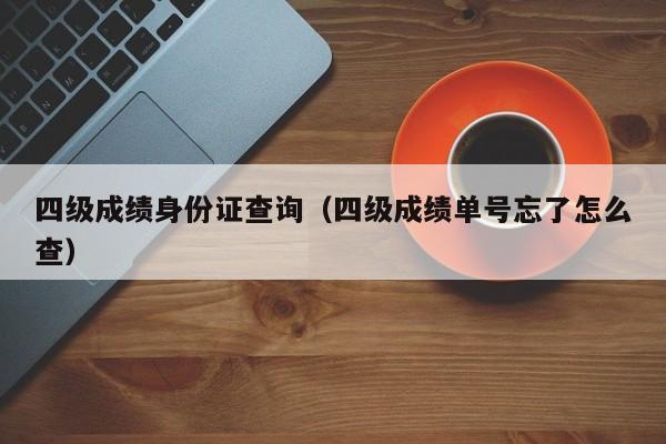 四级成绩身份证查询（四级成绩单号忘了怎么查）