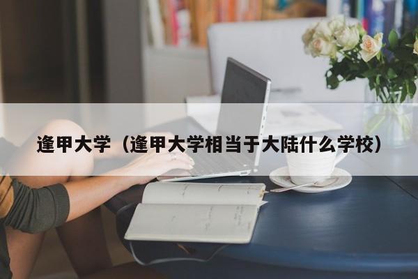 逢甲大学（逢甲大学相当于大陆什么学校）