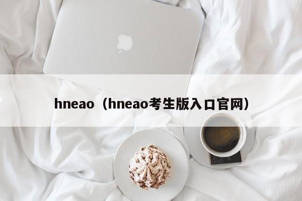 hneao（hneao考生版入口官网）