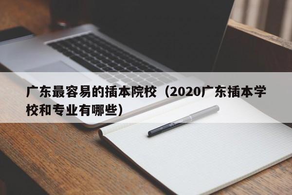 广东最容易的插本院校（2020广东插本学校和专业有哪些）
