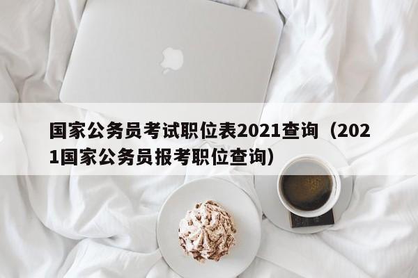 国家公务员考试职位表2021查询（2021国家公务员报考职位查询）