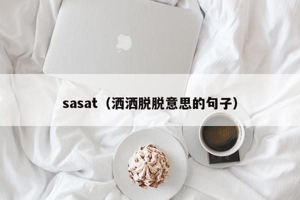 sasat（洒洒脱脱意思的句子）