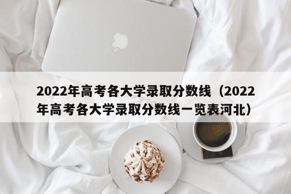 2022年高考各大学录取分数线（2022年高考各大学录取分数线一览表河北）